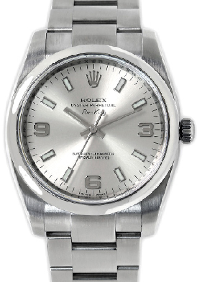 Pre-Owned Rolex Oyster Perpetual Air King 114200 Year 2013